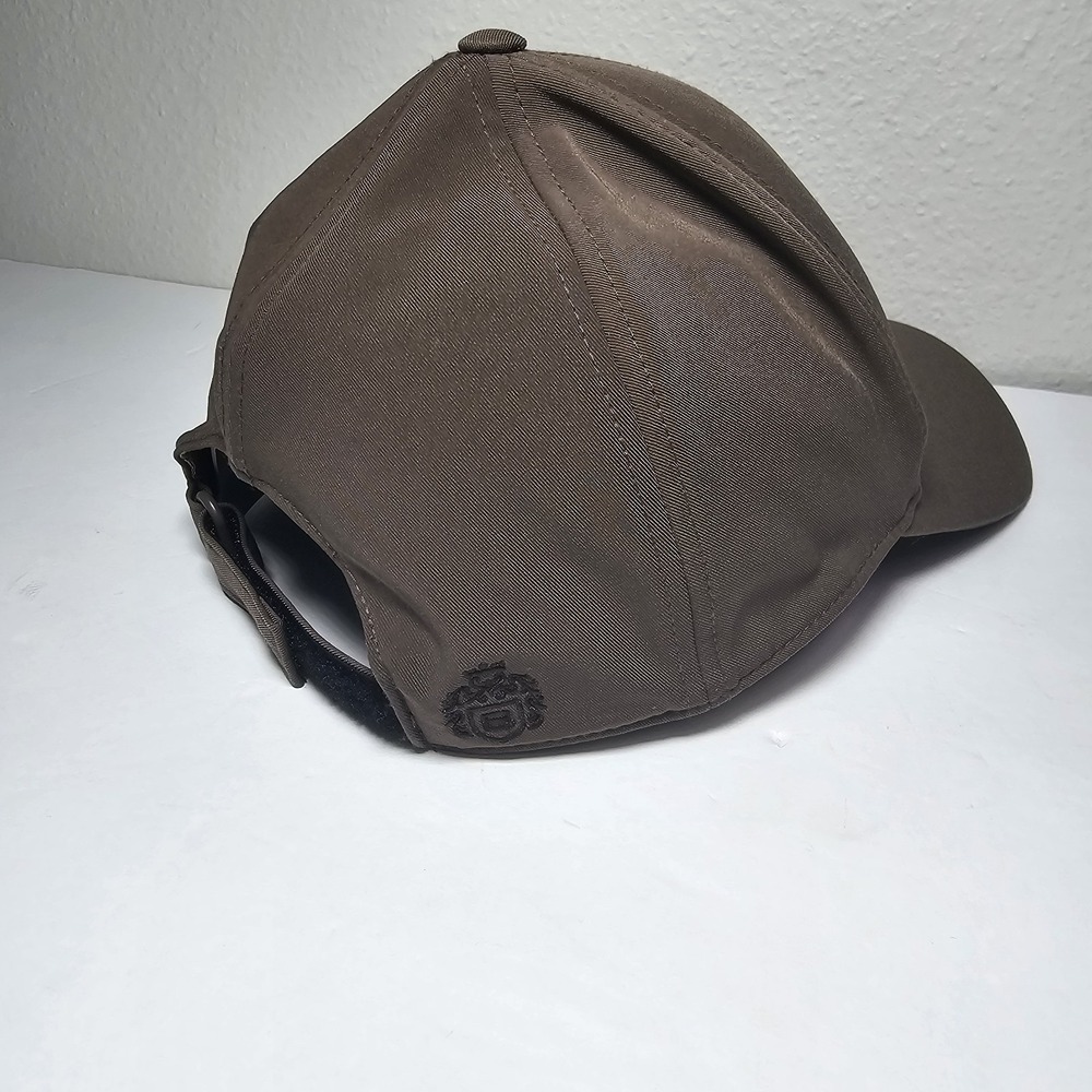 Babaton Aritzia Womens Brown Premier Crest Baseball Cap Hat One Size Adjustable - Picture 6 of 11